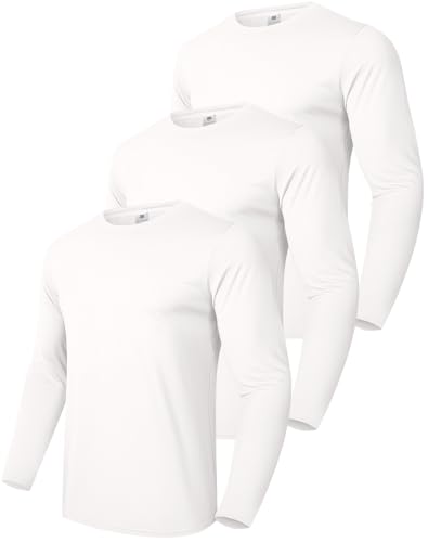 Boyzn Paquete de 3 o 4 camisetas de algodón para hombre, camisetas deportivas de manga corta con cuello redondo, camisetas deportivas de algodón para gimnasio, entrenamiento, correr, para hombre