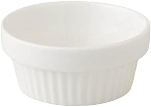 せともの本舗 Set of 10 NB Stack 2.5 Souffle, 2.6 x 1.2 inches (6.6 x 3 cm), 2.2 oz (57 g), Pie Dishes, Hotel, Restaurant, Cafe, Western, Restaurant, Commercial Use,