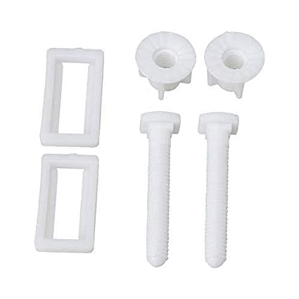 4Seasons "FlexLock Precision: Advanced Plastic Toilet Seat Hinges for Optimal Performance" Screw Hinges Set for Wall Hung and One Piece Western Toilet Commode seat Cover, White/ (30X23MM) (B0CQMNC4BP) Amazon Price History, Amazon Price Tracker
