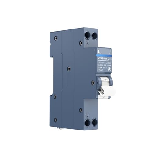 Disjoncteur 1P+N 18mm 10A protecteur de fuite 1273 3LE-40Y compact pour tableau électrique
