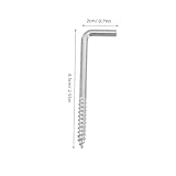 Zoom IMG-1 cabilock 24pezzi ganci retti resistenti