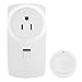 Eco - Friendly Remote Control Power Socket â€“ Smart Automation for Household Lamps and Appliances