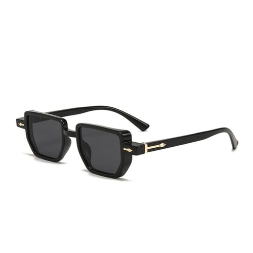Lunettes de soleil polygonales vintage contre la fatigue visuelle UV400