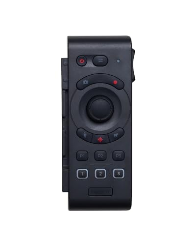 OBSBOT Tail Series Smart Remote Controller, PTZ Control via Gimbal Button or Wrist Movements, Bluetooth Wirelessly Connect up to 3 OBSBOT Tail 2/Air and Control Over Tail Air/Tail 2 Various Features.
