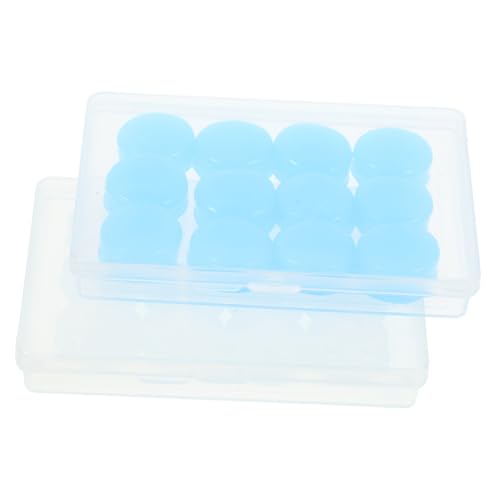 LIGIGWASH 12組 ン素材の大人用遮音耳栓 睡眠 旅行 音楽会対応 耐水 繰り返し使用可能 快適装着で外部騒音を完全遮断