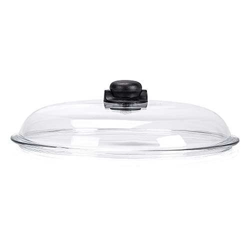Miniatura 3 de Moneta Borosilicato Coperchio Bombato 26 Cm, Vetro