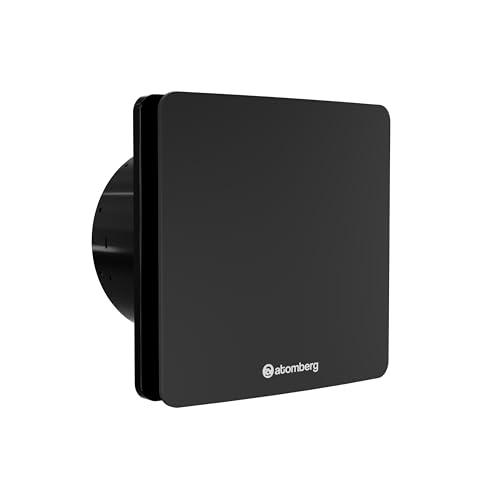 Image of atomberg Studio Exhaust Fan 150mm (6 Inches) | BLDC Motor | 6.8W| Low Noise | 2000 RPM| Ideal for Bathroom,Kitchen | Easy to Clean | Installation-Round Cut (153mm) | 2 Years Warranty | (Matte Black)