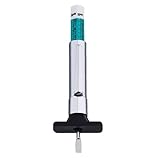 4. Materiale: plastica Misuratore di profondità per pneumatici Tester Colore Battistrada 2,5 Cm Gauge Strumento Motore X 8,5 Cm Misurazione Metrica Attraente e professionale