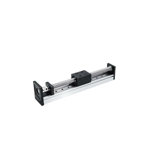 MHTNC CNC �X���C�h�e�[�u�� Z ���X�e�[�W�g���x�� 100-200 �~�����[�g�� 12 �~�����[�g�����j�A���[�� MGR12 SFU1204 �{�[���l�W���j�A�A�N�`���G�[�^�o���h���L�b�g(Option 2,Effective Stroke 50)