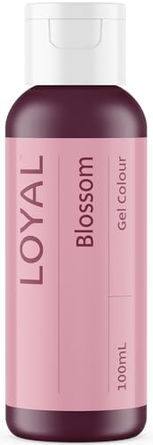 Image of Loyal Gel Food Coloring | Vibrant Color for Buttercream, Fondant, Royal Icing, Gum Paste, Marzipan and Cake Batter | Gel-Based Concentrated Food Dye - 100ml Blossom