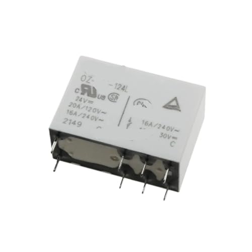 Relé electromagnético 112LM1 de 6 pines y 16A para placas electrónicas pack de 2 unidades