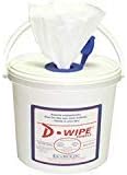 D-Wipe Towels, Lead Removing Disposable Wipes (325 Wipes), WT-325