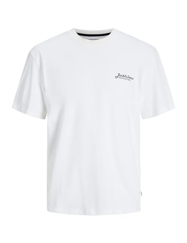JACK & JONES Jjbeau Tee Ss Frontprint Crew Neck – Ansicht 1