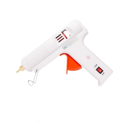 MKHQST Pistola Silicona Caliente, Pistola de Pegamento for Manualidades, Temperatura Ajustable, 150 W, Pistola de Pegamento Caliente de 11 mm para Reparaciones(80/150W)
