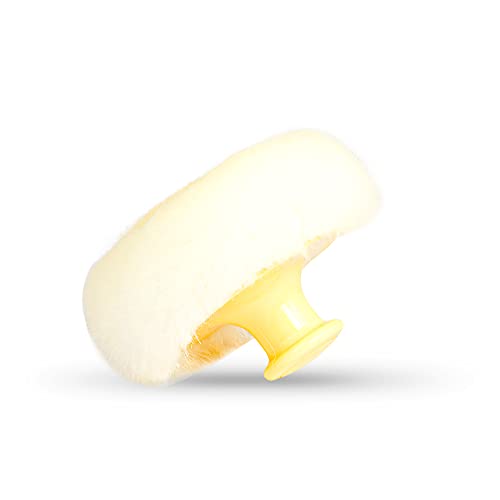 Image of Pigeon Powder Case with Soft Feather Feel Acrylic Puff,Yellow