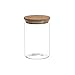 Kfhfhsdgsatlg Magazyn Przyprawy, 1 sztuka 200ml 65 * 80mm Grube butelki szklane Kork Korek butelek Spice Container Słoiki Fiolki DIY Craft Kuchnia Przechowywanie Butelki