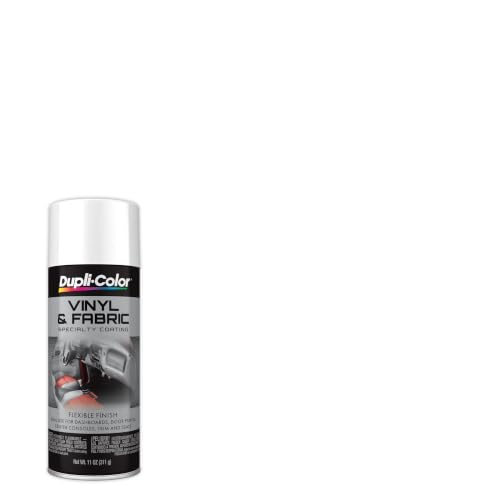 Image of Dupli-Color Vinyl & Fabric Spray, Gloss, White, 11 oz