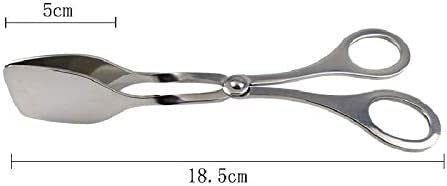 Pinzas para servir, pinzas de acero inoxidable para uso práctico en cocina y buffet, abrazadera versátil para alimentos