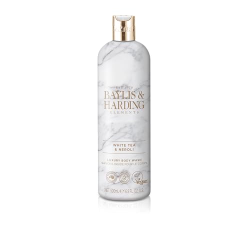 Baylis and Harding Elements White Tea and Neroli Shower Gel, 500ml