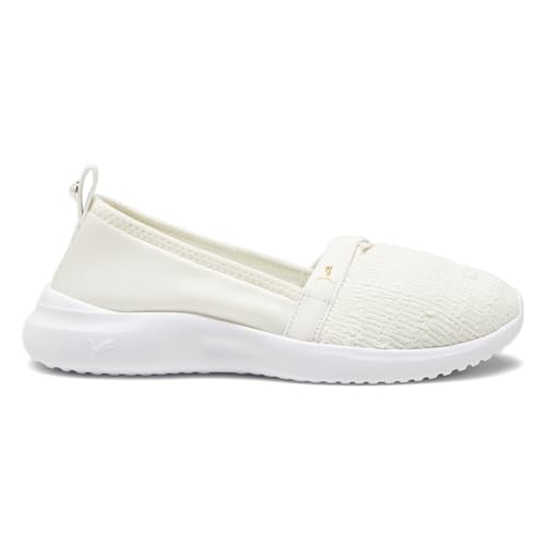 PUMA Womens Adelina Regent Romance Slip On Sneakers Shoes Casual - White