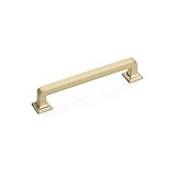 Schaub & Company Menlo Park Collection 5 in. (127mm) Pull, Signature Satin Brass - 523-SSB