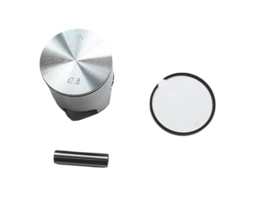 Kit piston 47.6mm axe 10mm Minarelli Jog 50 haute résistance thermique