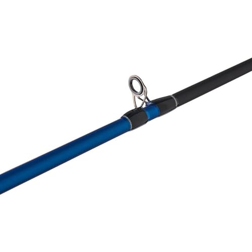 Shakespeare 6'6" Agility Fishing Rod and Reel Baitcast Combo, Right Handle Position, 90mm Handle with Large Knobs for Extreme Torque, Multi-Disk Drag System - Thumbnail 6
