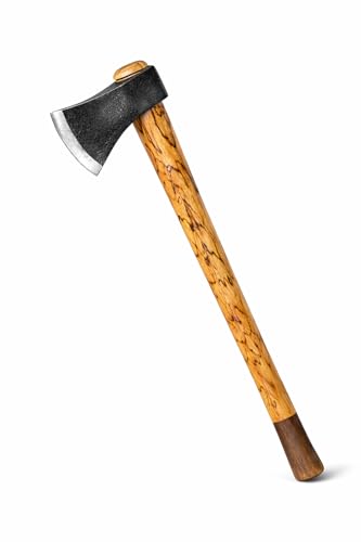 Image of Idol Heavy Duty 2 KG Axe with Bamboo Handle | Kulhadi for Tree Cutting, Gardening & Agricultural Use | Tempered Iron Blade | Durable Wooden Handle Axe