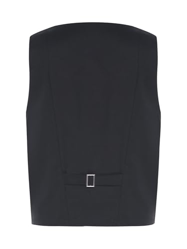 Sholeno Boys Suit Vest Kids Formal Waistcoat Vest for Wedding Piano Performance2