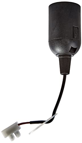 Kopp 214615007 Renovation Socket E27, Black, 1 Piece - Image 4