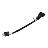 E-outstanding USB 3.0 Header to USB 2.0 Motherboard Adapter Cable USB 3.0 20 Pin Female to USB 2.0...