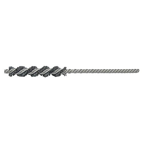 Image of Weiler 21325 1 /2 inch Nylox Power Tube Brush, .040 /80SC Fill, 2 inch Brush Length, Made in The USA (Pack of 10)