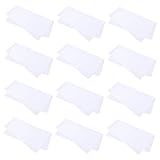 PACKOVE 12 Piezas Pañuelo Cuadrado Liso Blanco Pañuelo Para Pintar Pañuelos De Bolsillo Blancos Para Hombre Turbante De Hombre Pañuelo De Bolsillo Toalla Algodón Accesorios Manual