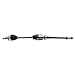 TRQ Front CV Axle Shaft Assembly Set Compatible with 2014-2018 Mazda 3