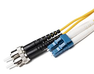 FiberCablesDirect - 0.5M OS2 LC ST Fiber Patch Cable | 10Gb Duplex 9/125 LC to ST Singlemode Jumper 0.5 Meter (1.64ft) | 1gb 10gb smf UPC sfp 10gbase sm PVC ofnr lc-st #1