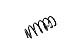 Mopar 68211291AA Coil Spring (Front) Dodge Charger