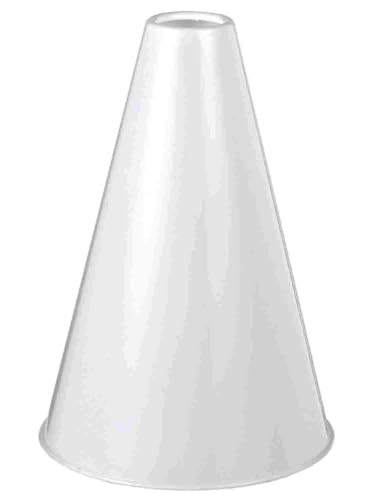 White Plastic Megaphone (8.25