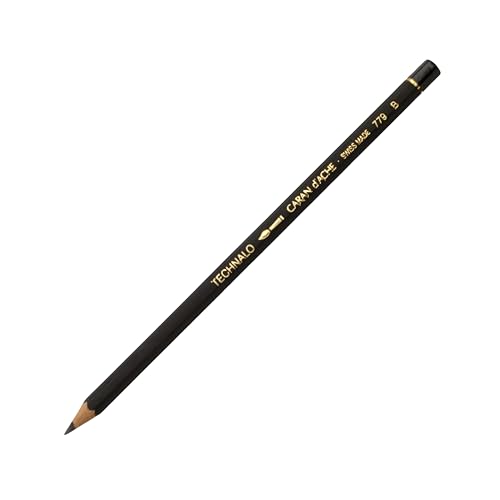 Caran d'Ache Technalo Water Soluble Graphite Pencil - B (779.251)