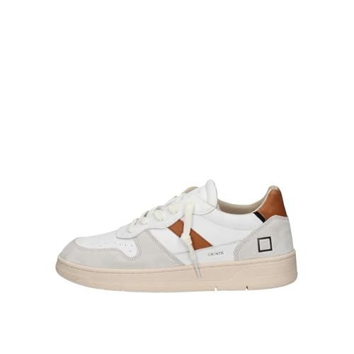 D.A.T.E. Zapatillas blancas M411-C2-NT-WI, Color blanco., 44 EU
