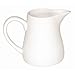 Olympia jarra de leche o crema de porcelana (U819, blanco (Pack de 6)