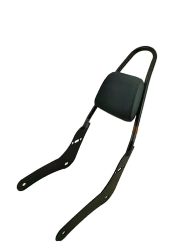 Dossier passager moto noir 2 en 1 rembourré avec porte-bagages arrière pour Rebel 300