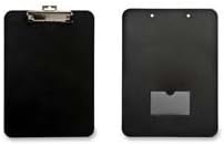 Baumgartens : Clipboard, Heavy-Duty, 9x12-1/2, Charcoal -:- Sold as 2 Packs of - 1 - / - Total of 2 Each