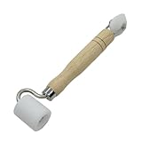 Fonction double : Équipé d'une pointe effilée pour les travaux de précision sur les bords et les coutures et d'un embout plat pour les grandes surfaces, ce rouleau garantit une répartition complète et homogène du matériau.