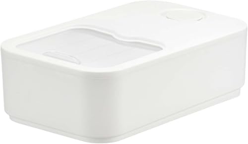 Euiuxoy米びつ 密閉 5kg 10kg 引出しタイプ 米びつ キャスター付き 真空保存容器 防湿 虫除け 米入れ 計量カップ付き 保存容器 キッチン用品 透明 残量確認可 清潔便利 冷蔵庫に置いてもいい 大容量お米 小麦粉 コーヒー豆 スリム 駄菓子