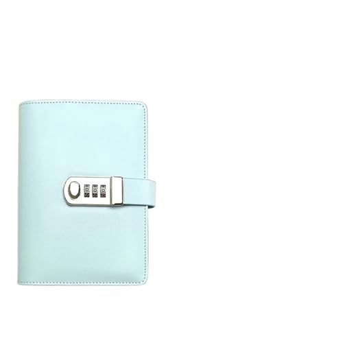 Carnet mot de passe verrouillé format classeur A6 portable