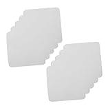 Douceur : fabriqué à partir de daim, chiffon est doux et délicat, garantissant l'absence de rayures sur et les bijoux pendant nettoyage, chiffon de polissage de l'argent, chiffon de nettoyage de bijoux