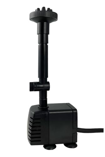 POND ONE 360 Pondmaster Pond Fountain Pump (600L/H) (360), Black - Image 2