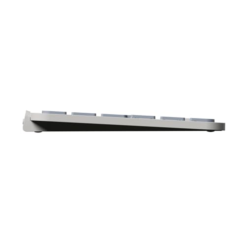 undefined 【国内正規品】Keychron B6 Pro ウルトラスリム ワイヤレスキーボード、フルサイズ、テンキー付、ZMKカスタマイズ、シザースイッチ、2.4 GHz/Bluetooth 5.2/有線接続、ロングバッテリーライフ、Mac Windows Linux対応 (レトロブルー, JISレイアウト) の商品画像 3