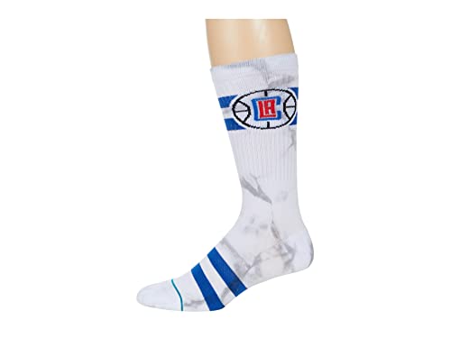 Stance NBA La Clippers Dyed Silver LG (US Men's Shoe 9-13)