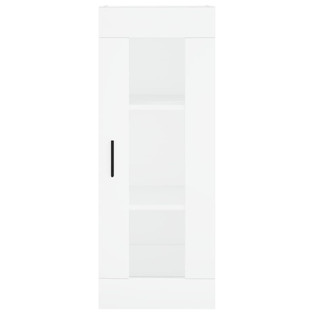 Armadio alto in legno bianco, 34,5 x 34 x 180 cm